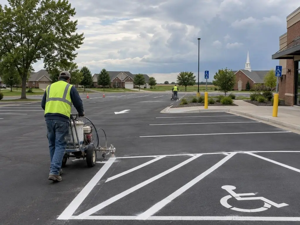 Line Striping in Wichita, KS